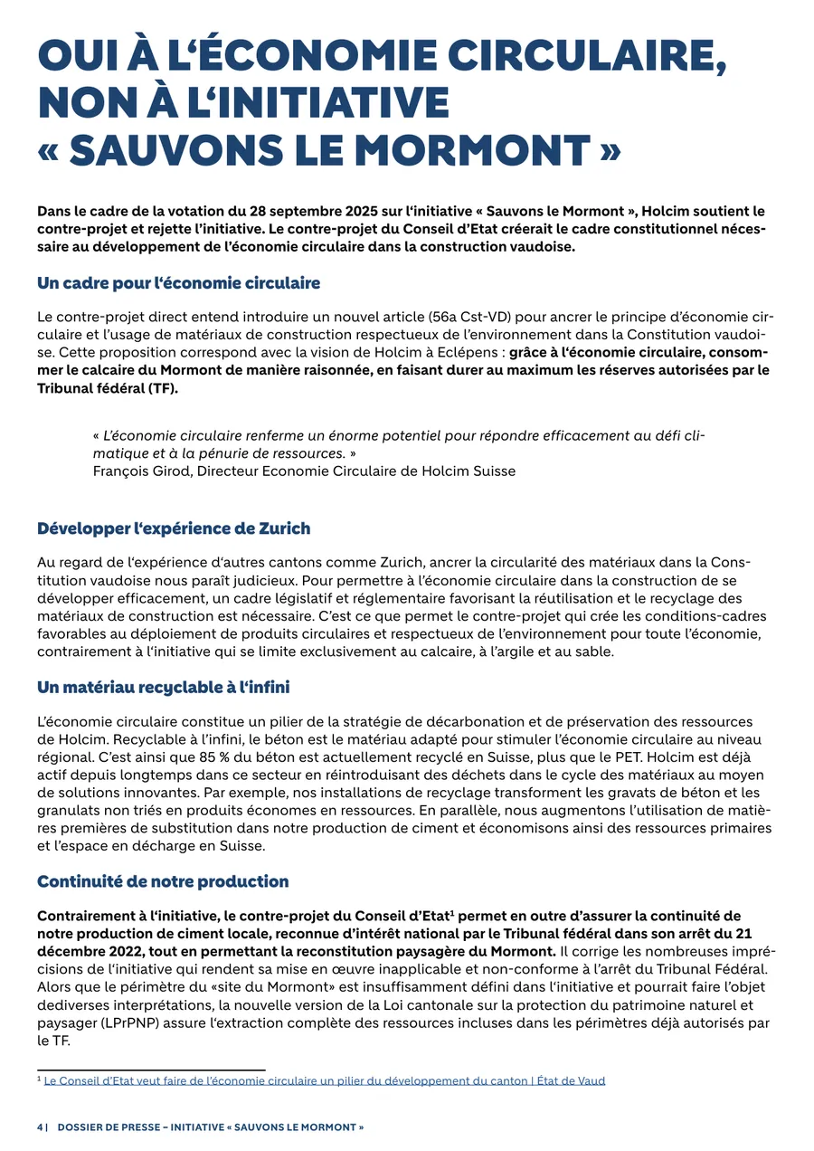 Position zur Initiative